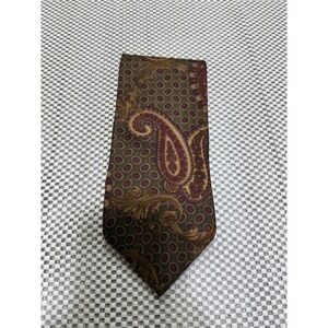 Graham & Lockwood London England Men's Paisley All Silk Necktie